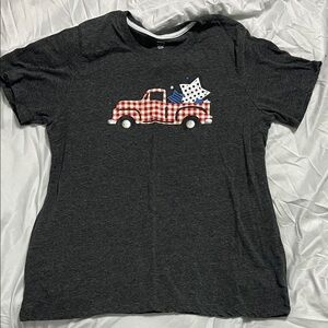 Country Core Patriotic July 4th Tshirt